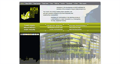 Desktop Screenshot of aidaproject.eu