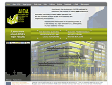 Tablet Screenshot of aidaproject.eu